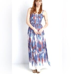 ModCloth Brushstroke to Conclusions Maxi Dress